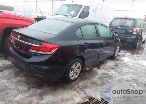 2015 Honda Civic Lx z USA, uszkodzony, nr VIN 19XFB2F51FE258806